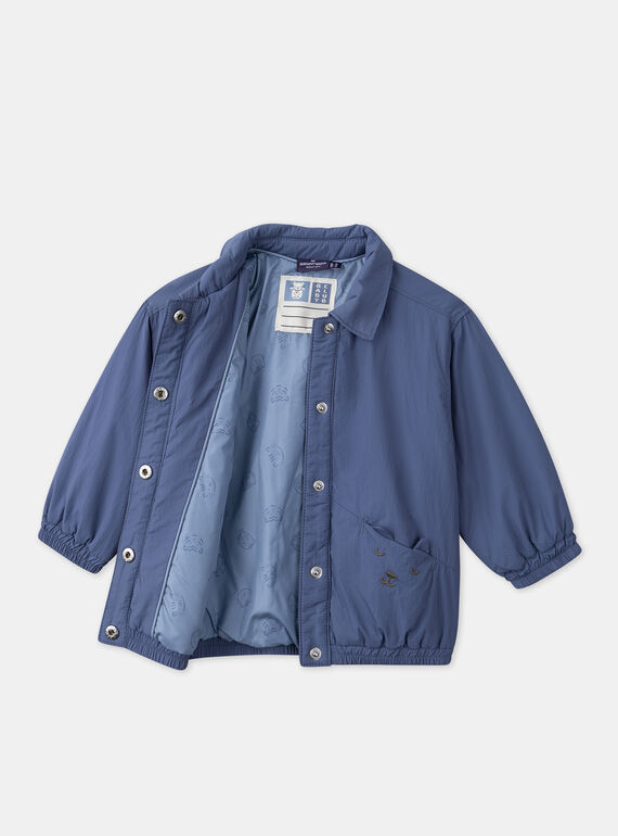 Medium blue PARKA MILEON / 25E1BG31PAR208