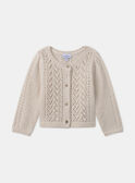 Ivory CARDIGAN LATATIANA / 24H1BFT1CAR005
