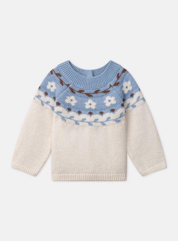 Heather beige PULLOVER LAROSE / 24H1BFS1PULA011