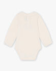Baby girl's ruffled collar bodysuit CADALIDA / 22E1BFB1BODB112