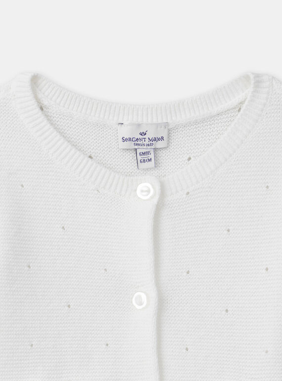 Off white CARDIGAN MAFANNY / 25E1BFL1CAR001