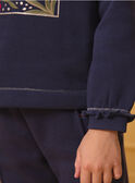 Navy JOGGING TOP LITESWETTE / 24H2PFB1JGH070