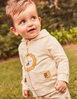 Yellow fleece hoodie FAALEX / 23E1BG81JGH114