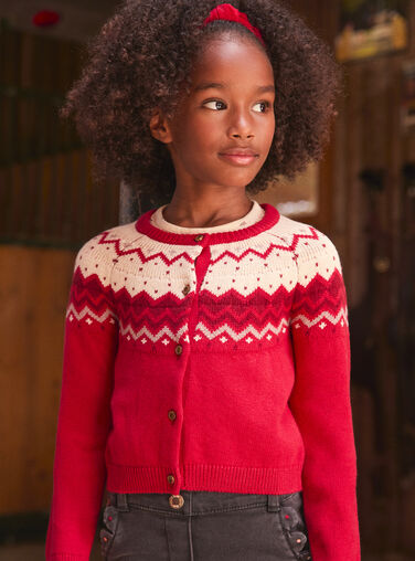 Red CARDIGAN LALIVUETTE / 24H2PFR1CARF505