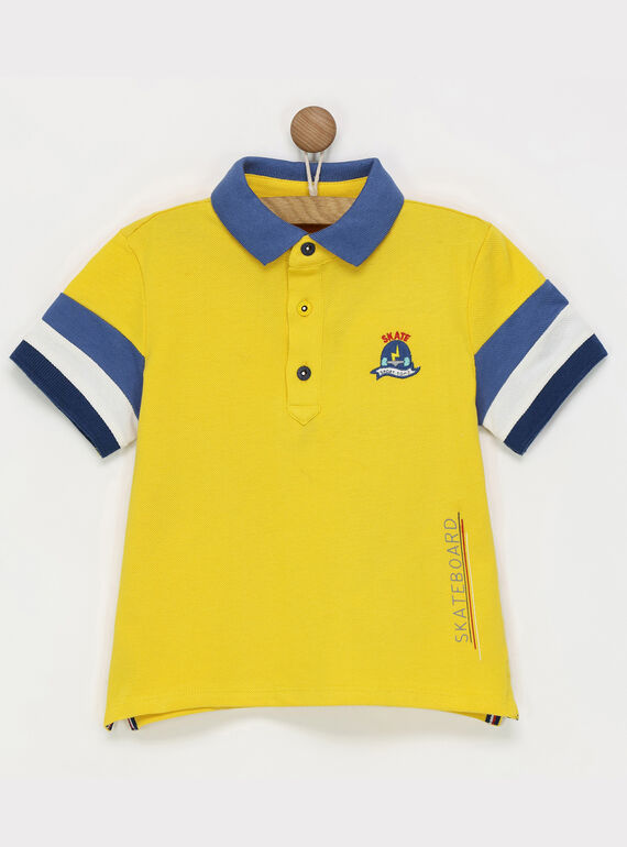 Yellow Polo shirt REBIAGE / 19E3PGC1POL412
