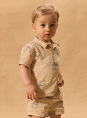 Light beige SHIRT MAYOAN / 25E1BGR1CHM806