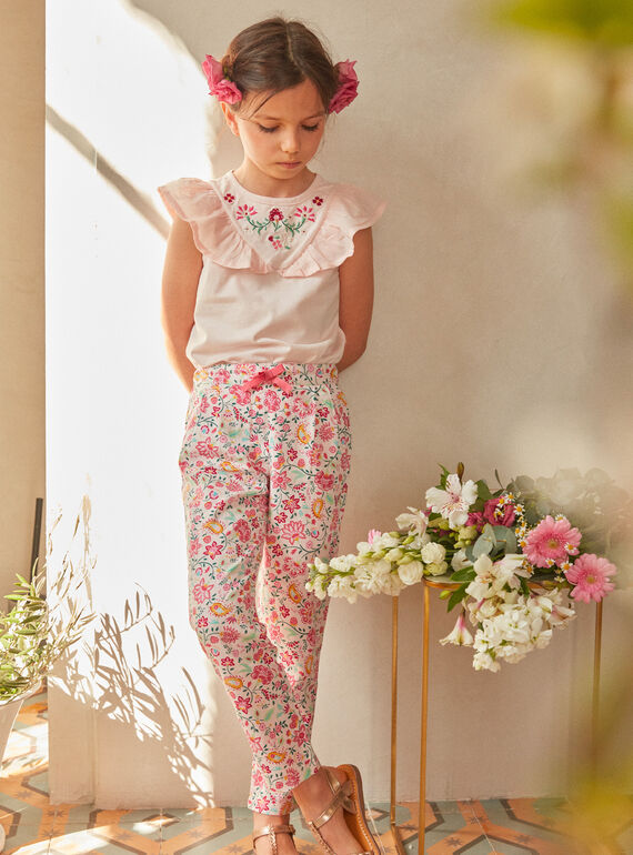 Pink TEE SHIRT SS KLETETTE / 24E2PFO2TMCD319