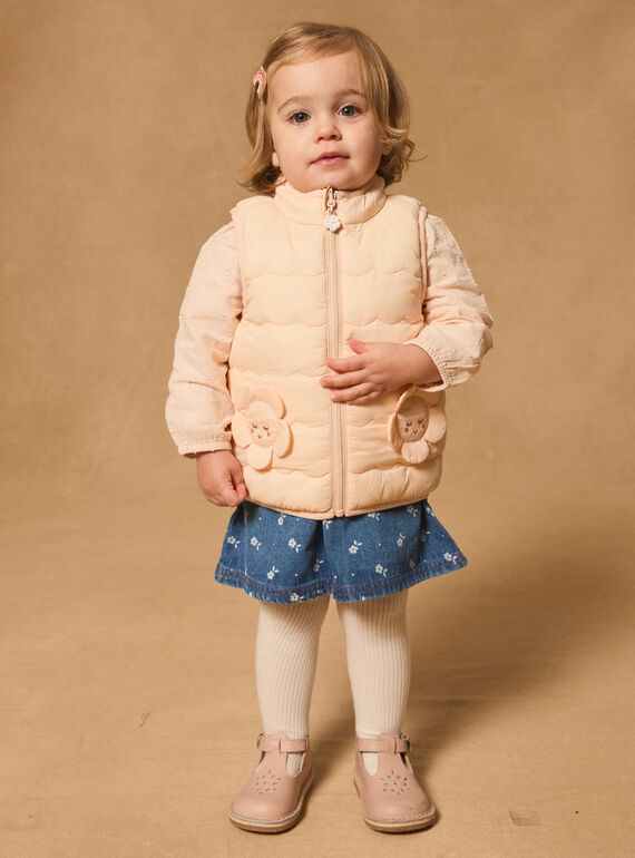 Orange DOWN JACKET MABLANCHE / 25E1BF71D3EE403