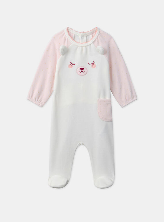 Off white BABYGROW LEDALIA / 24H5BF41GRE001