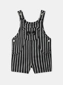 Grey SHORT DUNGAREES MAYVES / 25E1BGR1SACJ916
