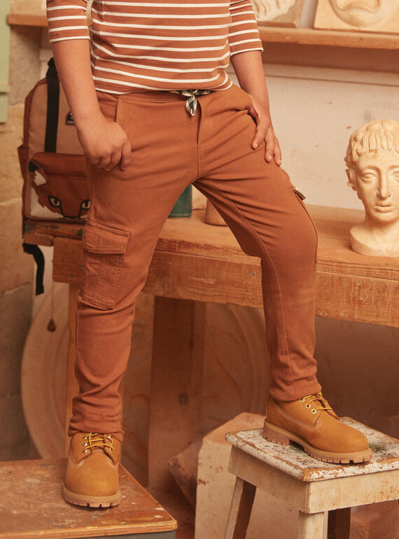 Light brown COMFORT PANTS LICONFAGE / 24H3PGK1CFP804