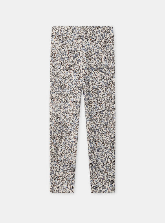 Ivory LEGGINGS (bottom) NLEGETTE / 25H2PFT1LG005