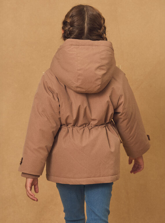 Brown PARKA NISOULETTE / 25H2PFF1PAR821