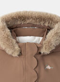 Light brown PARKA LIKITETTE / 24H2PF71PAR804