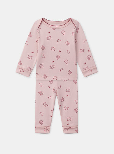 Heather pink PYJAMA NEBONNIE / 25H5BF91PYJD314