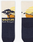 Multicolored socks savannah animation FACHAGE / 23E4PG81SOQ114