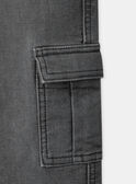 Grey denim JEANS LADIMAGE / 24H3PGQ1JEAK004