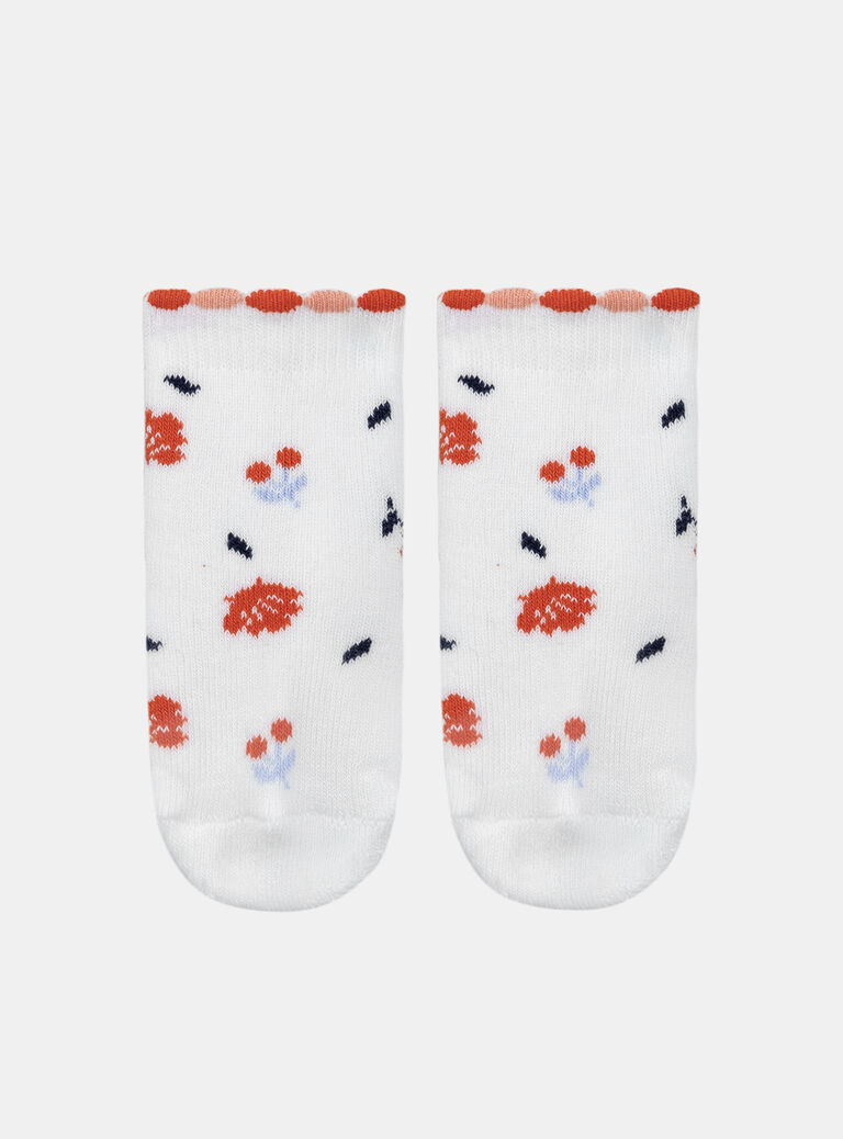 Patterned Terry Socks Patterned Terry Socks KADEBORAH / 24E4BF42SOQ001