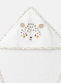 White HOODED BATH TOWEL - (BATH) MITT MOHAN / 25E0AM12POI000