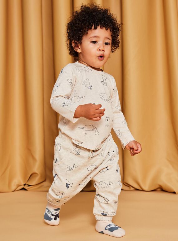 Off white animal print pants DASERGIO / 22H1BGY3PANA001