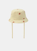 Light yellow HAT KAYOURI / 24E4BGS1CHAB116
