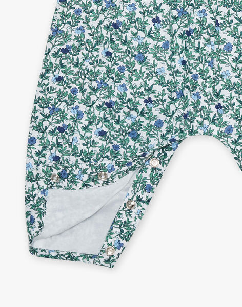Floral print poplin jumpsuit FANOTINE / 23E1BFN1CBL001