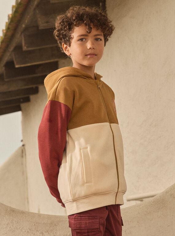 Brown KIDS CARDIGAN MABUAGE / 25E3PG71GIL812