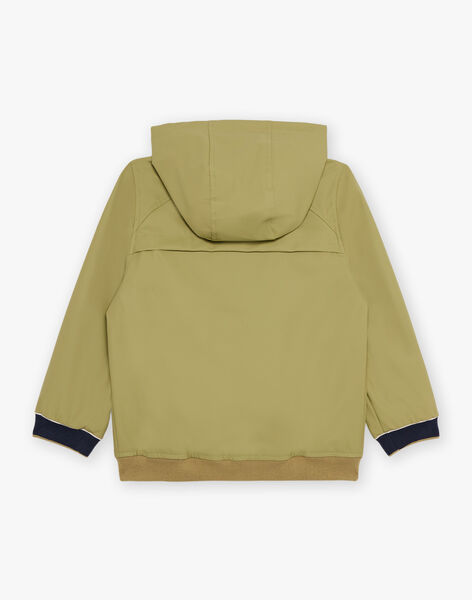 Kaki hooded raincoat FRACIRAGE / 23E3PG51BLO628