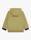 Kaki hooded raincoat FRACIRAGE / 23E3PG51BLO628