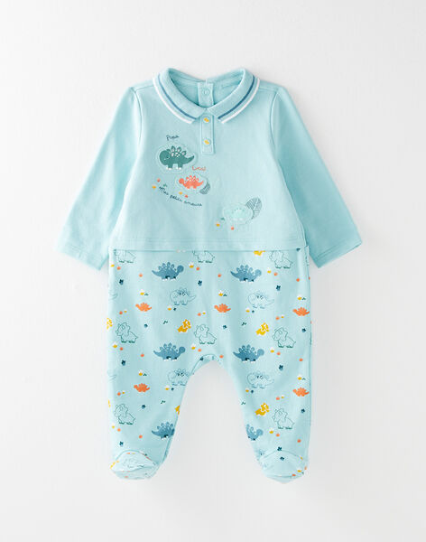 Turquoise Romper For Baby For Sale On Sergent Major International Website Turquoise Romper For Baby For Sale On Sergent Major International Website