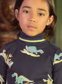 Navy TURTLE NECK LALAOPAGE / 24H3PGS1SPL070