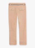 Child boy sandy linen pants CIBLOAGE / 22E3PGJ1PAN812