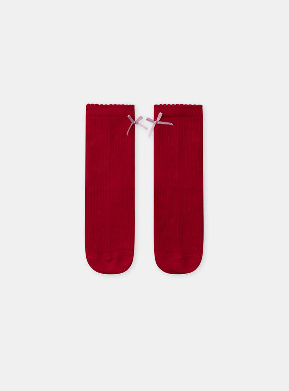 Red SOCKS SETx5 NOCHOZETTE / 25H4PFP1LC5050