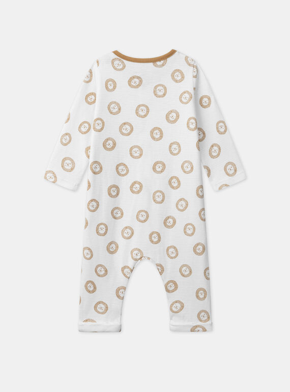 Off white BABYGROW MEBASTIEN / 25E5BGF1GRE001