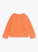 Long-sleeved orange cardigan GAANNE / 23H1BF71CARE413