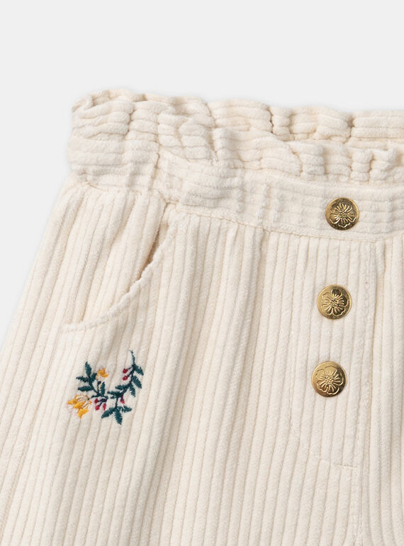 off white SHORTS LYBERETTE / 24H2PFO1SHO632