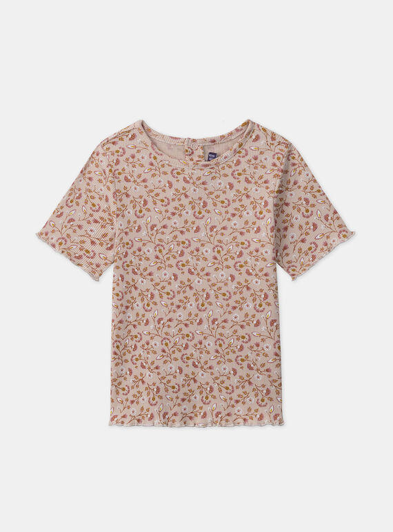 Peach TEE SHIRT SS MIXETTE 2 / 25E2PF51TMC311