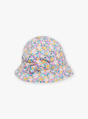 Ecru hat with floral print FASOLINE / 23E4BFS1CHA001