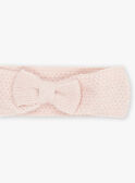 Vintage pink knit headband GIBERANGERE / 23H4BF41BAND332