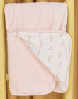 Baby Girl Pink Reversible Blanket DOMINIKA / 22H0AF11D4P307