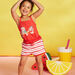 Beach set with tank top and shorts child girl