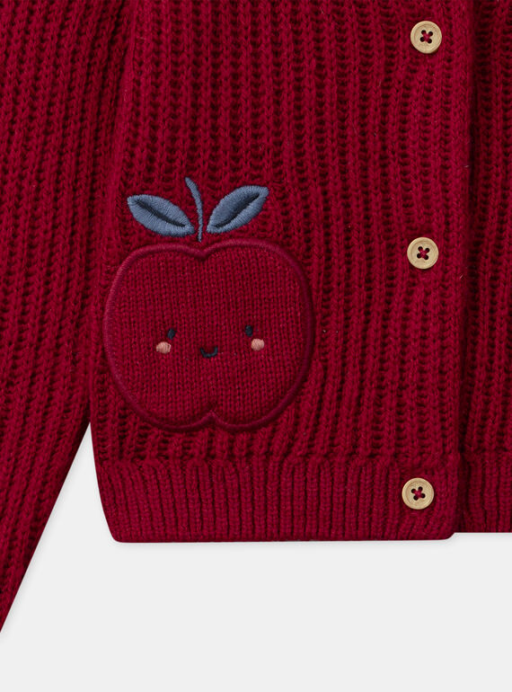 Red CARDIGAN NAGISELLE / 25H1BFM2CAR050