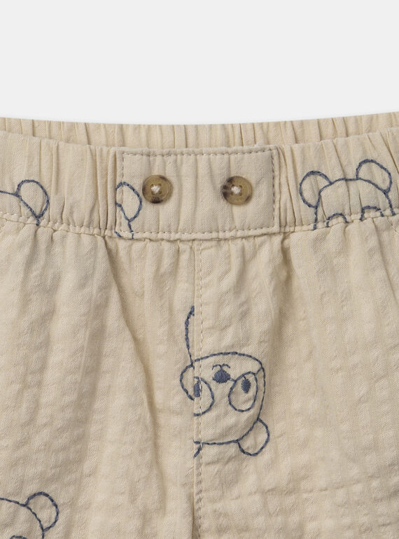Light beige SHORTS MAYANIS / 25E1BGR1SHO806