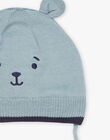 Water green 3D animated ears knit hat FILUCAS / 23E4BG51BON614