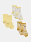 Pack of three pairs of socks KOTRIETTE / 24E4PFD1LC3107