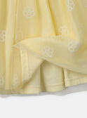 Yellow SKIRT MIXTUTETTE 1 / 25E2PF52JUPB102