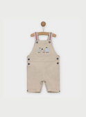 Light beige Short Overalls RANORBERT / 19E1BGE2SAC808