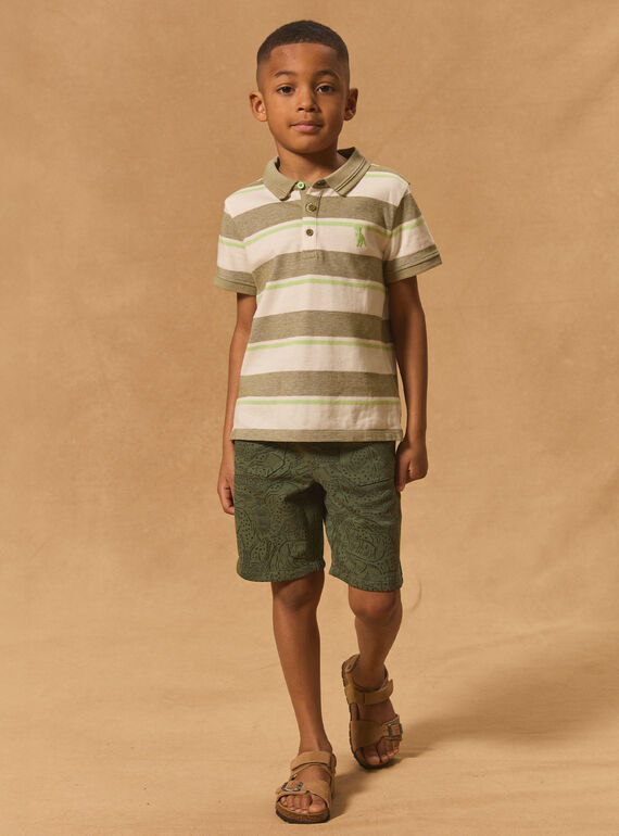 Kaki POLO SHIRT MLERAYAGE / 25E3PGO1POL604