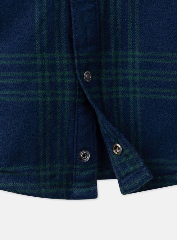 Navy OVERSHIRT LYSURAGE / 24H3PGO1SCH070