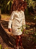 Vanilla denim jacket with floral print FAVETETTE / 23E2PF81VES632